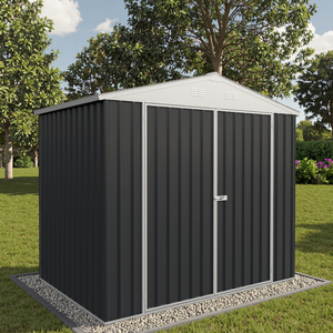 G0806-H180 kim loại lưu trữ đổ sân sau đổ hiện đại đổ công cụ nhà kho thép ngoài trời Xây dựng nhà để xe không thấm nước dễ dàng lắp ráp - Product Image 1