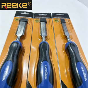 Ciseau à bois REEKE DIY de qualité professionnelle avec pointe en acier droite et manche en plastique 127 mm Garantie d'un mois - Product Image 3