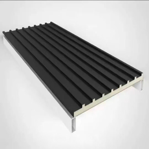 Prix <span class=keywords><strong>Jordan</strong></span> 50mm ignifugé 950mm acier-aluminium Panneaux sandwich isolés modernes pour toit - Product Image 5
