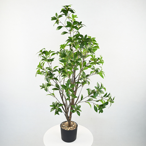 Plante Artificielle en Pot de <span class=keywords><strong>Pieris</strong></span> Andromeda et Muguet Japonais en Gros pour Décoration d'Hôtel, Mariage et Salon - Product Image 1