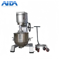 Équipement de restauration commerciale, mélangeur à farine, machine à mélanger la farine de blé de 20 kg, mélangeur à poudre, mélangeur à pâte à pain et à gâteau de 20 L