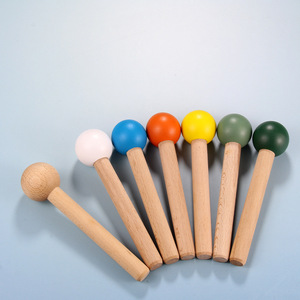 Wooden Pegboard Accessories 15mm Diameter 140mm Length Multifunctional Storage Rack System DIY Wooden Sticks - Product Image 3