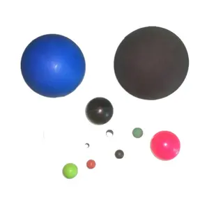 Factory direct custom molded colored soft solid silicone rubber ball