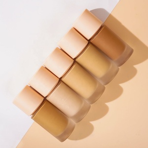 Fabricant de fond de teint liquide teinté à haute couvrance, <span class=keywords><strong>non</strong></span> oxydant, avec logo personnalisé, base de maquillage crémeuse, couvrance totale - Product Image 5