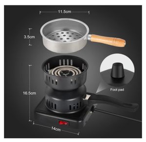 Multipurpose Charcoal Starter - Coal <b>Burner</b> Hot Plate <b>Electric</b> Stove Coconut Starter with Stainless Detachable Tong - Product Image 3