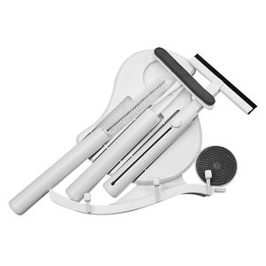 5 en 1 nouvelle salle de bain fenêtre <span class=keywords><strong>raclette</strong></span> nettoyage verre <span class=keywords><strong>raclette</strong></span> nettoyant avec éponge - Product Image 1