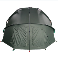 Parapluie de pêche gonflable d'extérieur anti-moustiques portable toutes saisons pour les couples Voyage et loisirs Pliable Fournitures de camping