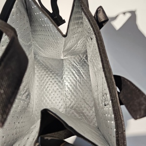 Non-Woven Picnic Thermal Bag Waterproof Foil Insulated Zipper Custom Logo Cooler Bag - Product Image 6