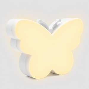 Veilleuse Papillon pour Chambre d'Enfant, Lampe Décorative LED à Lumière Douce et Chaude, Matériau ABS, Éclairage Domestique - Product Image 1