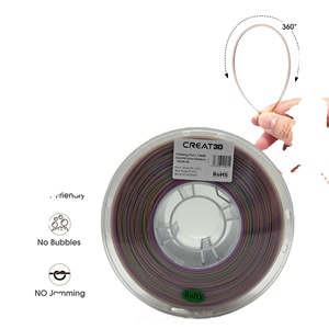 Filament PLA arc-en-ciel scintillant Creat3D 1,75 mm 1 kg/bobine, écologique, transparent, avec paillettes, pour imprimante 3D - Product Image 4