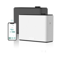 Diffuseur HVAC intelligent sans eau pour hôtel commercial 2025, machine à huile essentielle électrique, contrôle par application, parfum de table, plastique