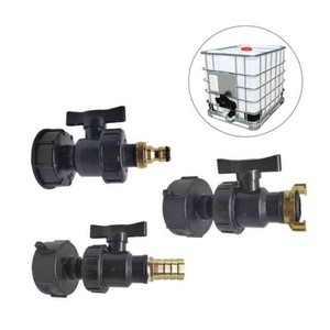 Raccord de robinet pour réservoir IBC S60X6, connecteur de tuyau IBC, robinet pour conteneurs de jardin, connecteur de vidange, raccord de valve IBC, robinet - Product Image 5