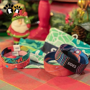 Pulseras elásticas <span class=keywords><strong>de</strong></span> tela baratas personalizadas ecológicas, muñequeras elásticas para eventos, muñequeras elásticas <span class=keywords><strong>de</strong></span> poliéster por sublimación - Product Image 3
