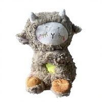 Peluche musicale personnalisée pour l'aide au sommeil avec haut-parleur Bluetooth, norme ISO, audio DIY