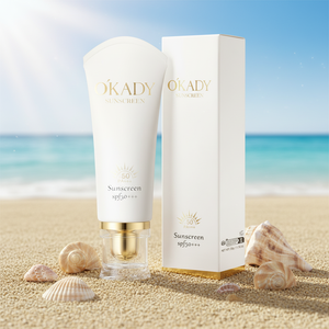 โอคาดี เอสพีเอฟ 50 พีเอ+++ ครีมกันแดดไทเทเนียมไดออกไซด์ 50 กรัม น้ำหนักเบา ให้ความชุ่มชื้น ปกป้องผิว กันน้ำ ครีมกันแดดบำรุงผิว - Product Image 1