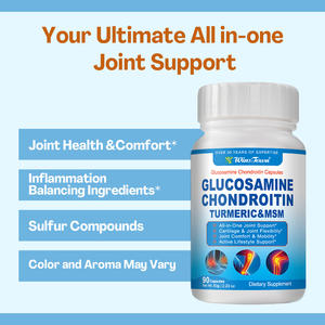 Glucosamine Chondroïtine termeric MSM Pilules Nutrition quotidienne Capsule de calcium osseux Glucosamine Chondroïtine termeric capsules - Product Image 6
