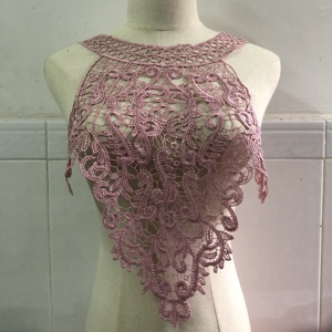 Corsage multicolore Applique de dentelle de broderie florale <span class=keywords><strong>soluble</strong></span> dans <span class=keywords><strong>l</strong></span>'eau LT2727A - Product Image 3