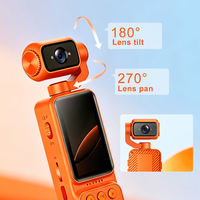 Caméra d'action numérique 4K, enregistrement en un clic, capture vidéo à 270 degrés, connexion Wifi, grosse batterie 1000 mAh, caméra d'extérieur