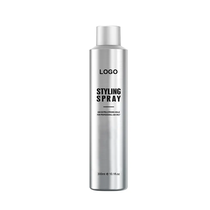 Low MOQ Hersteller menschliches Haar guter Duft Styling Haarspray Schnellt rocknend