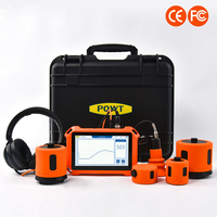 Outils intelligents de détection de fuites d'eau intérieures/extérieures, série PQ128, sonar/détecteur de gaz, détecteur de fuites de tuyaux souterrains haute précision