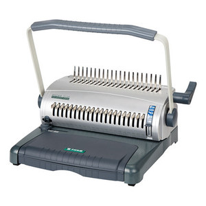 Máquina Perforadora de Clip Tipo Peine S100, Máquina Encuadernadora Eléctrica de Documentos de Oficina A4 para Licitaciones y Informes - Product Image 1