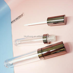 Fournisseur de gros Tubes de brillant à lèvres en plastique transparent et mince Tube de maquillage cylindrique - Product Image 5