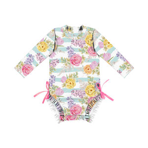 Traje de Baño para Niñas Pequeñas YZ-102-CXL, Traje de Baño Infantil con Estampado de Conejo - Product Image 4