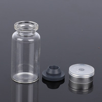 Flacons en verre transparent 3-60 ml pour la médecine esthétique, flacons vides, bouteilles en verre tubulaires, petite capacité, directement de l'usine