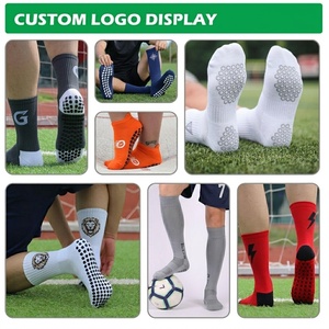 Unisex Breathable Performance Team Sport Crew <b>Socks</b> Low MOQ Custom Soccer Anti-Slip <b>Socks</b> - Product Image 3