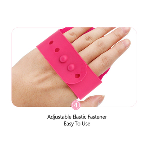 Brosse de massage apaisante en TPR pour chiens et chats, avec poignée annulaire réglable, pour le nettoyage, le toilettage et le bain – Vente en gros - Product Image 6