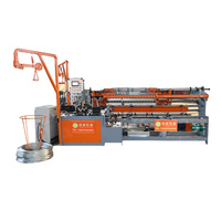 Automatic Double Spiral Diamond <strong>wire</strong> <strong>mesh</strong> Chain Link <strong>Fence</strong> <strong>Machine</strong> <strong>best</strong> quality advance automatic weave <strong>machine</strong>