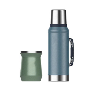 Nuevo Set de Viaje 304 que Incluye Tazas de <span class=keywords><strong>Mate</strong></span> Argentino, Botella de Agua Deportiva de Acero Inoxidable y Vaso Térmico de Doble Capa - Product Image 3
