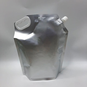 La conception de preuve de fuite de sac léger en aluminium de catégorie comestible avec l'emballage de bec tiennent la poche pour la vodka de jus de vin - Product Image 1