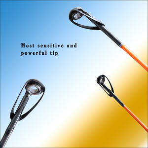 2 Cañas <span class=keywords><strong>de</strong></span> Pescar <span class=keywords><strong>de</strong></span> Carbono <span class=keywords><strong>de</strong></span> 7'/8' (10-15 lb) para Pesca <span class=keywords><strong>de</strong></span> Trucha y Lubina en Lago, con Mango <span class=keywords><strong>de</strong></span> EVA, Peso 300g - Product Image 5