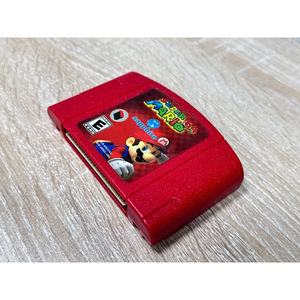 ตลับเกมย้อนยุคเคสไพลินสีแดงสำหรับมาริโอ64สำหรับเกม N64ซุปเปอร์การ์ด NTSC US วัสดุพลาสติก - Product Image 4