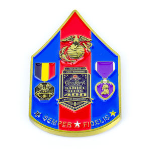 Chine Usine de conception et de production professionnelles en émail doux cadeau d'entreprise <span class=keywords><strong>or</strong></span> 3D défi en métal <span class=keywords><strong>souverain</strong></span> pièces sur mesure - Product Image 4