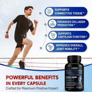 ยาเม็ดกลูโคซามีน OEM บำรุงข้อต่อ ผสมสมุนไพร กลูโคซามีน คอนดรอยติน MSM แคปซูล ผสมขมิ้น บำรุงสุขภาพข้อต่อ - Product Image 4