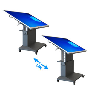 Pizarra Interactiva de Vidrio AG 4K de 55 a 98 Pulgadas con Elevación y Abatible para Educación, Aprendizaje y Enseñanza - Product Image 2