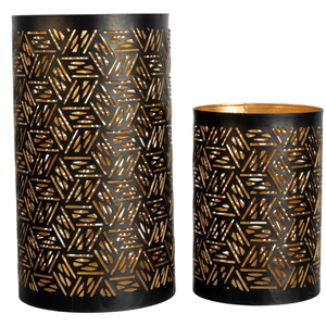 Support de bougie votive en métal, support de bougie en fer, support de bougie votive décoratif, support de bougie découpé au laser - Product Image 1