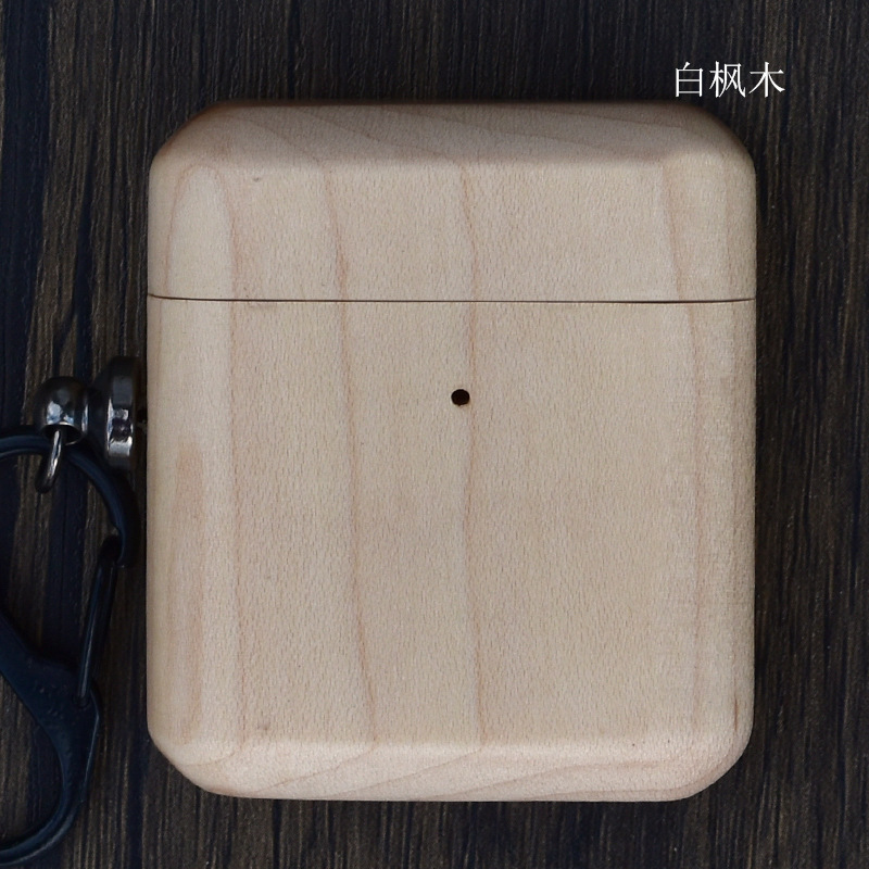 Bois d'érable pour airpods 1/2