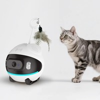 Caméra pour animaux de compagnie UBOX, utilisation en intérieur, surveillance mobile, WiFi, personnes âgées et enfants, robot vocal intelligent 4G, télécommande, chat, chien, plastique ABS