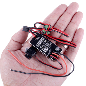 Module régulateur de tension <span class=keywords><strong>UBEC</strong></span> étanche Hobbywing <span class=keywords><strong>10A</strong></span>, 2-6S, 6/7.4/8.4V, <span class=keywords><strong>10A</strong></span> réglable, boîtier métallique BEC pour pièces de voiture RC - Product Image 5