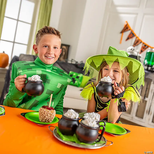Taza de Caldero Negra de Halloween de Plástico de 15 oz con Asa - Product Image 6