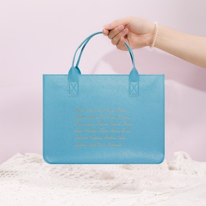 Bolsos <span class=keywords><strong>de</strong></span> Mano para Mujer al por Mayor con Cuero PU <span class=keywords><strong>de</strong></span> Alta Calidad, Bolsos Promocionales con Logotipo en Dorado y Cierre <span class=keywords><strong>de</strong></span> Cremallera - Product Image 3