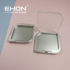 Palette de fards à paupières vide 6 couleurs avec miroir, emballage cosmétique carré à coins arrondis pour blush, étui personnalisable avec logo - Product Image 4