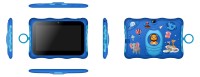 Fábrica al por mayor 7 pulgadas HD Android Kid Tablet PC MTK procesador 128GB memoria táctil capacitiva frontal nuevas características educativas