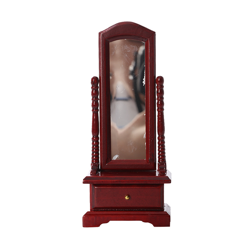 Miroir de montage marron
