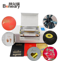Máquina Automática de Estampado en Caliente Bonedry 360A, Impresora Plana de 200dpi sin Placas para Papel, Tarjetas, Cintas y Etiquetas, Suministro de Fábrica
