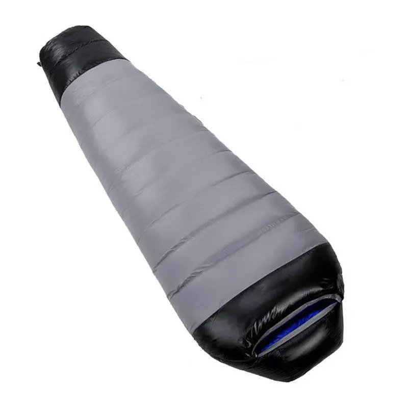 Hot Sale Outdoor Camping Sleeping Bag Customized Portable Ultralight Compact Single Adult Duck Down Waterpoof Mummy Sleeping Bag