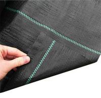 Toile tissée anti-mauvaises herbes en PP blanc pour un contrôle efficace des adventices dans votre aménagement paysager